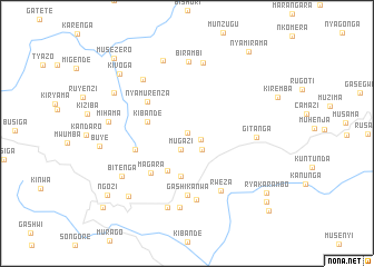map of Bureau dʼarrondissement Kigarama